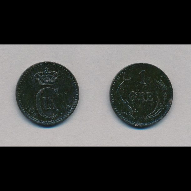 1876, 1 re, 1+,