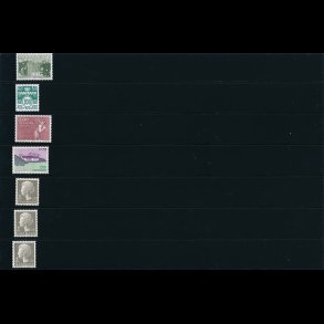 Sorte indstikskort, 7 striber, 280 x 190 mm, 10 stk, NEDSAT fra 98,-kr,