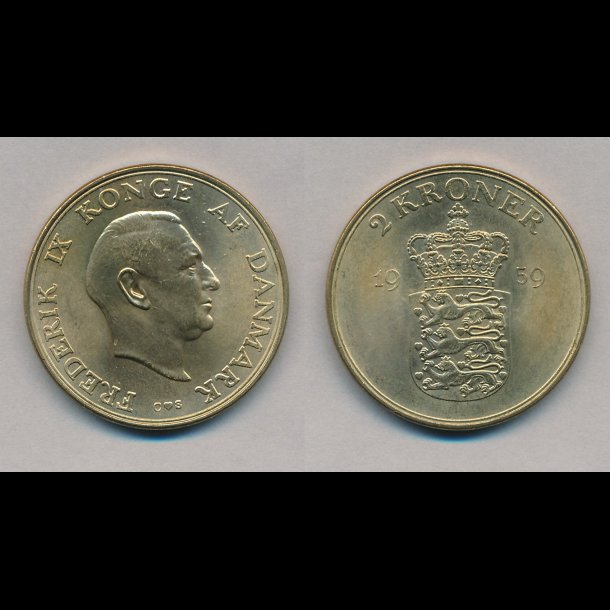 1959, 2 kroner, 0,