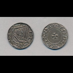 1080 - 1086, Knud den Hellige, pennig, 1+, NEDSAT fra 28.000,-kr