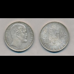 1849, Frederik VII, 1 species, 0, H 4A,