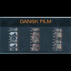 02, Danske film, Souvenirmappe, AFA 946-48 parstykker,