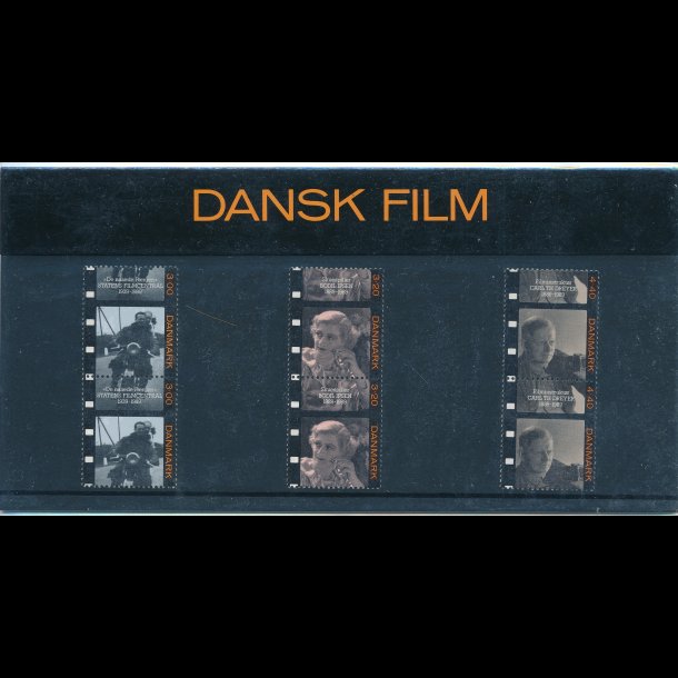 02, Danske film, Souvenirmappe, AFA 946-48 parstykker,