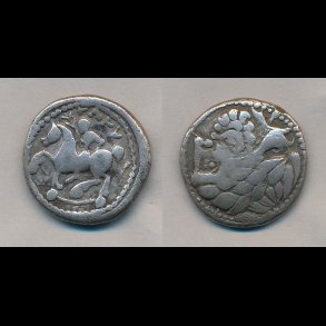 ca 200 - 100 f.kr. Donaukelterne, Tetradrakme, 0, 11,75 g