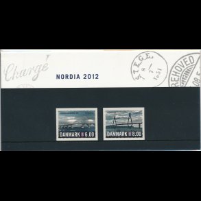 101, Nordia 2012, souvenirmappe, AFA 1689-90 og 1691A, katalogv�rdi 80,-kr