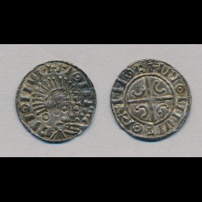 1018 - 1035, Knud den Store, penning, 1+, HBG 54, rbk,