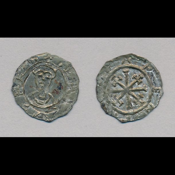1134 - 1137, Erik Emune, penning, Hbg 3, 1+, Roskilde,