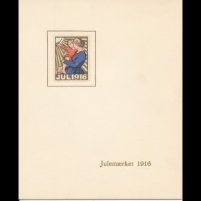 1916, julemrke rsmappe,