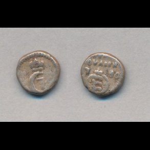 1780, Trankebar, Christian VII, 1 royalin, Sieg 82,1,