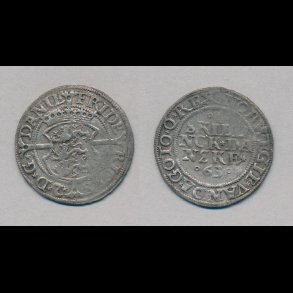 1563, Frederik II, 1 skilling danske, H 12,