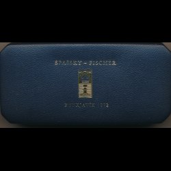 1972, World Chess Championship, Island, 1 slv medalje, 19,94 gr 925/1000, 1 bronze medalje,