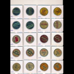 1921 - 22, Prima samling postskillemnter, super kvalitet, 0 / 01,