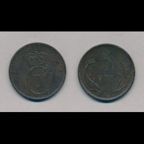 1891, 5 re, 1-,