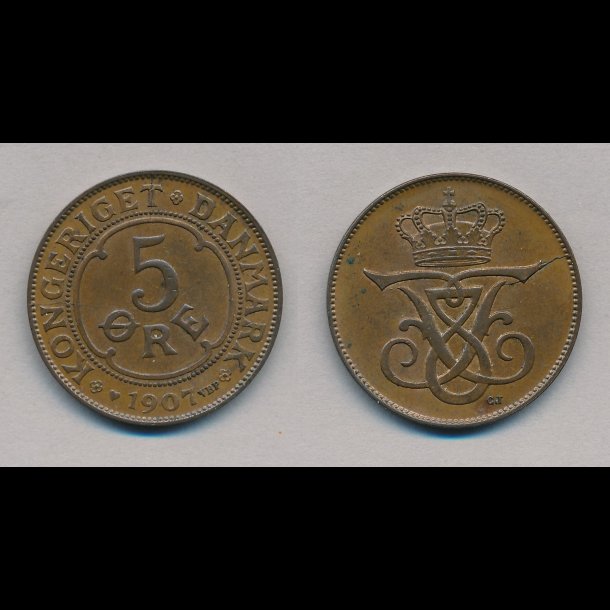 1907, 5 re,  01,