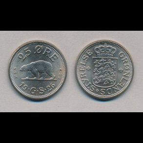 1926, Grnland, 25 re, 0,