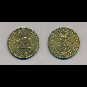 1944, Grnland, 5 krone, 0/01,