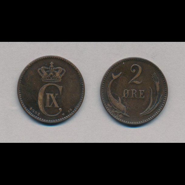 1892, 2 re, 1+,