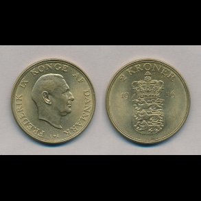 1956, 2 kroner, 01,
