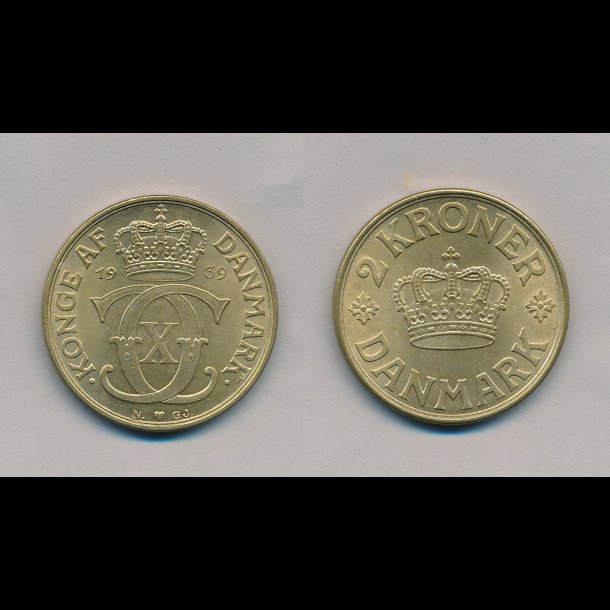 1939, 2 kroner, 0,