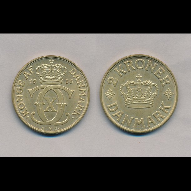 1936, 2 kroner, 0,