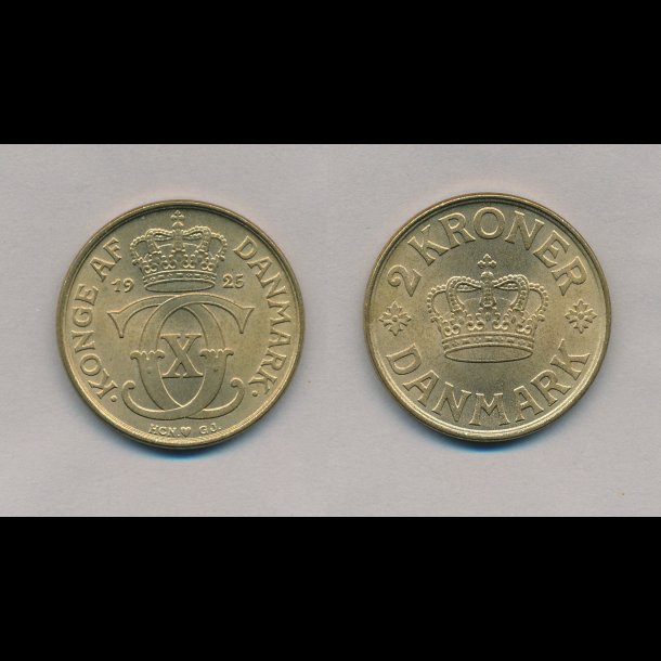 1925, 2 kroner, 0,