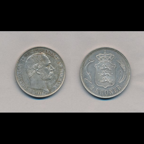 1875, 2 kroner, slvmnt, 01,