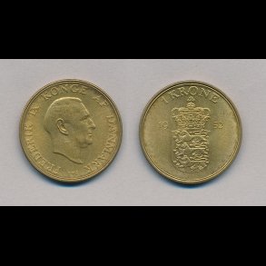 1952, 1 kroner, 01+,