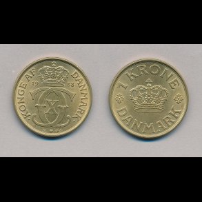 1938, 1 krone, 0,