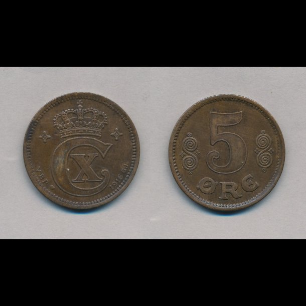 1916, 5 re, 1+,