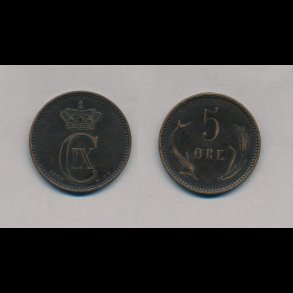 1891, 5 re, 1+,