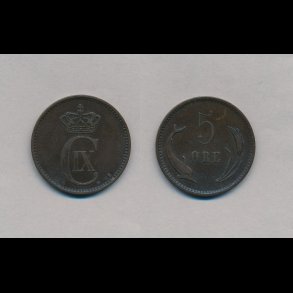 1884, 5 �re, 1+,