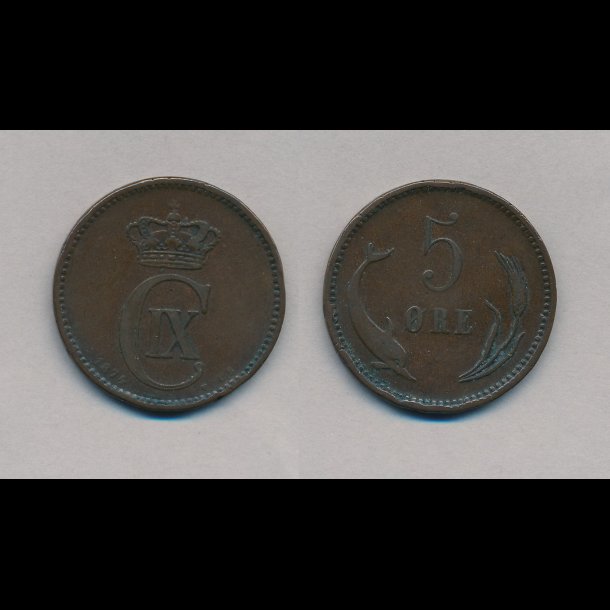 1874, 5 re, 1+,