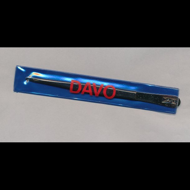 Pincet, 12 cm rund, Davo,