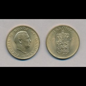 1949, 1 krone, 0,