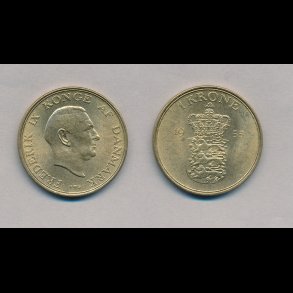 1955, 1 krone, 0,