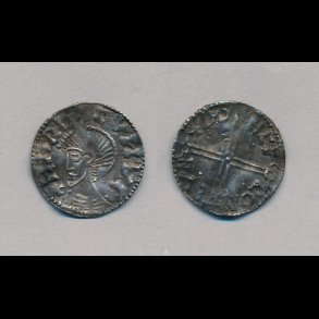 1035 - 1042, Hardeknud, penning, 1+, Lund, Thoreel, HB 28,