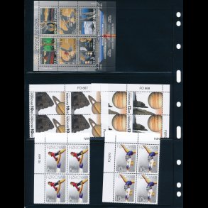 K�mpe samling, 4-blok, 1979-2012, gr�n Leuchtthurm bind+kassette,5050,