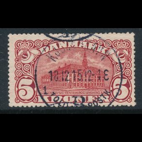 .81, 5 kroner, Posthus, ʘ, lbnr b1,