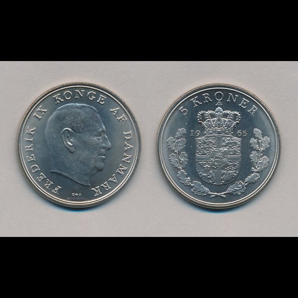 1965, 5 kroner, 0,