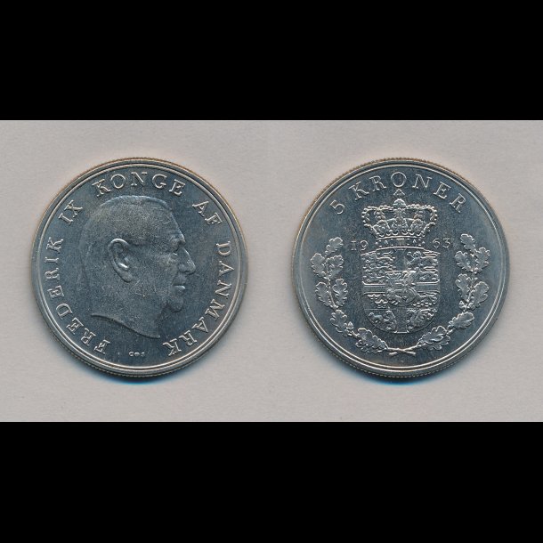 1963, 5 kroner, 0,