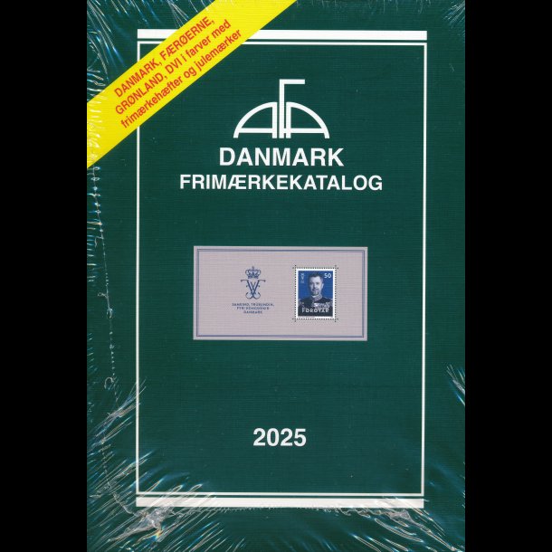 2025, AFA, Danmark frim�rkekatalog,