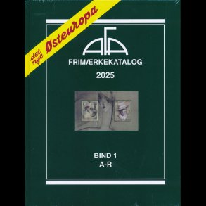 2025, AFA steuropa frimrkekatalog, Bind 1, A - R,