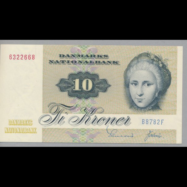 1978, 10 kroner, seddel,