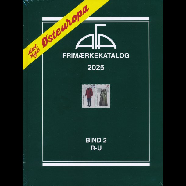 2025, AFA �steuropa frim�rkekatalog, Bind 2, R - U,