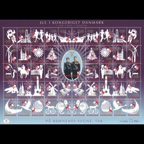 2024, Jul i Kongeriget Danmark, helark, ufoldet,