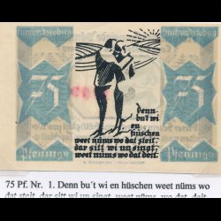 Tyskland, ndpengesedler, professionel samling, Ahrensbk- Itzehoe, ca 154 sedler, Zone II og III,