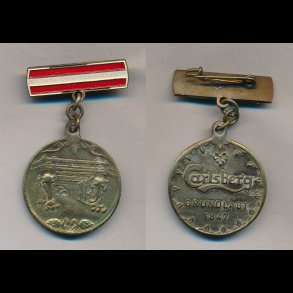 Carlsberg medalje med elefanterne,