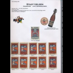 Tyskland, ndpengesedler, professionel samling, Tangermnde - Volkstedt, ca 225 sedler, lbnr T,U,V,