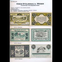 Tyskland, ndpengesedler, professionel samling, Seehausen - Swinemnde, ca 400 sedler, lbnr Se-Sw,