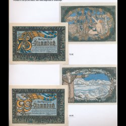 Tyskland, ndpengesedler, professionel samling, Seehausen - Swinemnde, ca 400 sedler, lbnr Se-Sw,